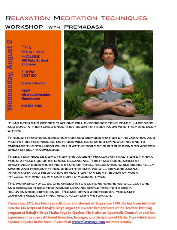 RMT - Wise Roots Therapies - August 2, 2017