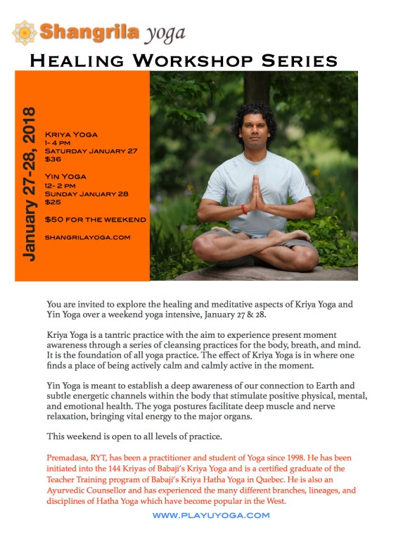 Shangrila - Yoga Weekend Workshop Series